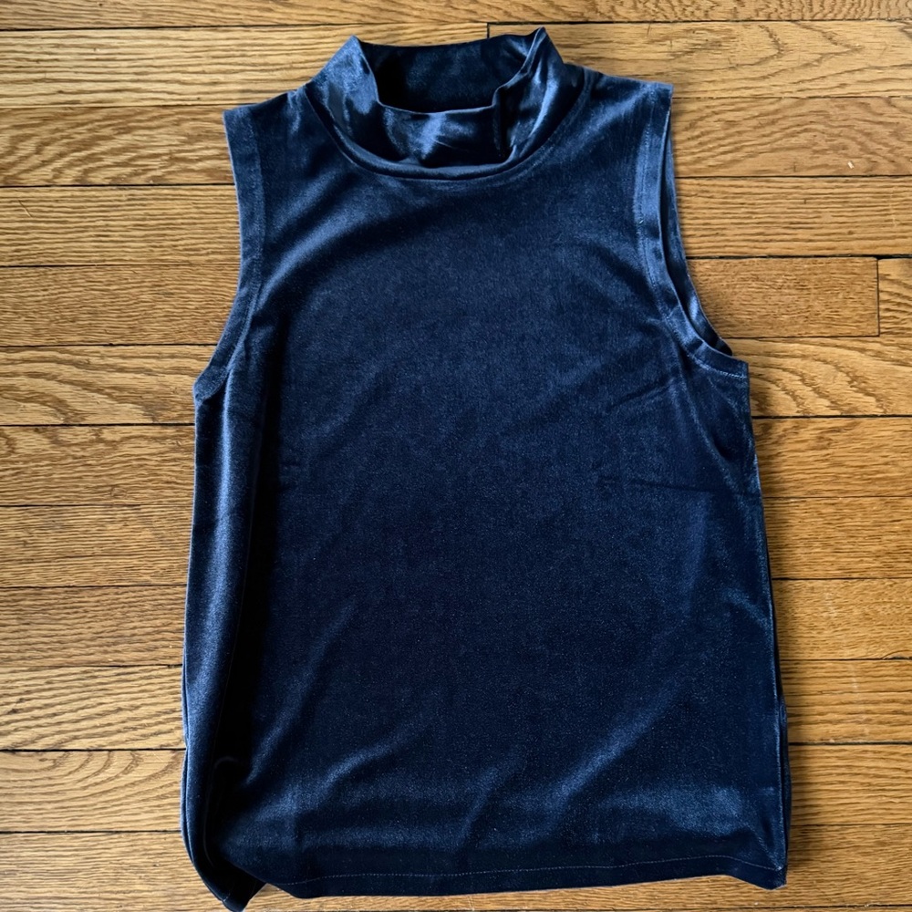 J Crew Velvet Tank - Size Small
